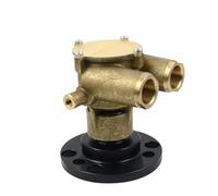 LFAMZO Pompa dell'acqua adatta for motori OMC V8 Johnson 50410-1201 F6B-9 3860703 Pompe dell'acqua con girante montata sull'albero motore