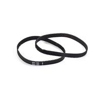 Lfang-Cinghie dentate 2 mgt 2m 2gt. Lunghezza del passo della cinghia sincrona della cinghia del tempo 184 186 188 190 192 194 196 198 200 20 202 202 204 Larghezza 6mm Gomma chiusa, Forte e durevole(1