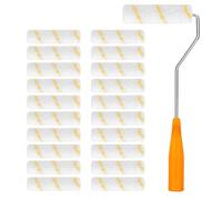 LFBEST Rullo Per Pittura, 20 Pcs Kit Rullo Per Pittura, Mini Rullo Con Impugnatura In Gomma, Adatto Per La Camera Di Famiglia, Decorazione Architettura e Esigenze Di Pittura 10 cm