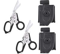 lfdhcn Pinze pieghevoli 6 in 1, in acciaio legato, argento, 20,8 x 9,9 cm, 300 g, multiuso, portatili, forbici di emergenza per sopravvivenza all'aperto, casa