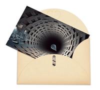 LFDSEPYM Biglietto di auguri vuoto con busta, carta perlata, biglietto 3D Art Thinking of You, biglietto regalo per compleanno, congratulazioni, matrimonio, tutte le occasioni