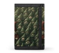 LFDSYEOQ Portafoglio meccanico subacqueo piccolo per donne e uomini, portafoglio a tre pieghe, porta carte di credito, pochette da donna, Nano infelice, Taglia unica, Casual