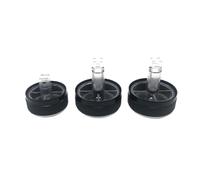 LFDTO 3 pezzi Pomello AC for auto adatto for Nissan TIIDA NV200 LIVINA 04-10 Adatto for Sylphy 2012 Pomello interruttore regolatore di calore aria condizionata Pomello AC