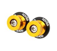 LFDTO Adatto for Aprilia Rs125 RSV4 RSV1000R RS660 Rs 125 Tuono 660 Shiver 750 Forcellone Bobina Sliders Supporto Viti Accessori Moto 6MM(Aprilia Gold)