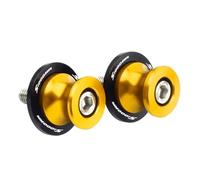 LFDTO Adatto for BMW S1000R S1000RR 2009-2023 M8 Accessori for forcellone oscillante for Moto, Bobine for forcellone, Slider S1000 S 1000 R/RR, Vite for cavalletto(Gold S1000RR)