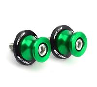 LFDTO Adatto for Yamaha YZFR7 YZF-R7 2021-2024 YZFR3 YZF-R3 YZFR3 2015-2021 YZF R7/R3 CNC 6MM Bobine forcellone Slider Cavalletto Viti Accessori(Green R3)