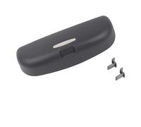 LFDTO Custodia for occhiali da sole for auto in ABS porta occhiali adatta for Toyota adatta for Camry Highlander RAV4 CHR Corolla Yaris scatola di immagazzinaggio for occhiali accessori(Color:Dark gra
