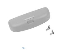 LFDTO Custodia for occhiali da sole for auto in ABS porta occhiali adatta for Toyota adatta for Camry Highlander RAV4 CHR Corolla Yaris scatola di immagazzinaggio for occhiali accessori(Color:Light gr