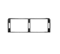 LFDTO Interni in fibra di carbonio Aria condizionata Sfiato Presa di copertura Trim Adesivo adatto for BMW Serie 3 E46 1998-2004 Interni Accessoire Voiture