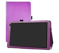 LFDZ Cover per Alcatel 1T 10inch,Slim Ultra pelle sottile e leggera Cover Case Custodia per 10" Alcatel 1T 8082(Non Compatibile con 7" Alcatel 1T / Alcatel 1T Smart),Viola