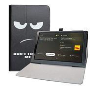 LFDZ Cover per Lenovo Yoga Smart,Slim Ultra pelle sottile e leggera Cover Case Custodia per 10.1" Lenovo Yoga Smart Tab YT-X705F Tablet,Don't Touch