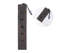 LFFEA Segnalibri in Legno Naturale Segnalibro Particolare con Nappe Gadget Laurea Idea Regalo Maestra Originali per Insegnanti Studenti Laurea Bomboniere(Ebano)