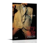 LFFHUU Stampa artistica da parete su tela con scritta "Stop Making Sense", adatta per camera da letto, sala da pranzo e soggiorno. Bella opera d'arte è un ottimo regalo per gli amici. Stile cornice