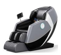 LFFTBK Poltrona Massaggiante 4D Gravità Zero, Massaggio Airbag Completo, Scansione Corporea, 6 Modalità, Riscaldamento, Bluetooth HIFI, Senza Montaggio(Noir)