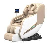 LFFTBK Poltrona Massaggiante Compatta, Silenziosa E Con Rivestimento Traspirante, Progettata Appositamente Per Gli Spazi Più Piccoli.(White)