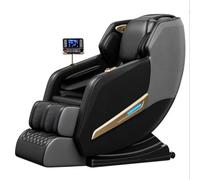 LFFTBK Poltrona Massaggiante Compatta, Silenziosa E Con Rivestimento Traspirante, Progettata Appositamente Per Gli Spazi Più Piccoli.(Noir)