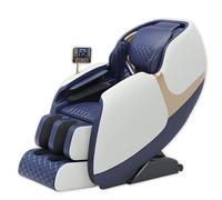 LFFTBK Poltrona Massaggiante Ergonomica Con Massaggio Pneumatico Completo, Poggiapiedi Esteso E Comodo Pannello Di Controllo