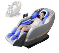 LFFTBK Poltrona Massaggiante Per Tutto Il Corpo Con Sedili Riscaldati E Connettività Bluetooth, Adatta Per Gli Uffici Domestici