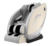 LFFTBK Poltrona Massaggiante Per Tutto Il Corpo Con Terapia Del Calore Per La Schiena E Massaggio Plantare Con Rulli, Adatta Per L'uso Domestico E In Ufficio.(Gray)