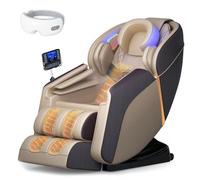 LFFTBK Poltrona massaggiante per tutto il corpo con terapia Shiatsu e compressione con airbag riscaldati per uso domestico in soggiorno e camera da letto