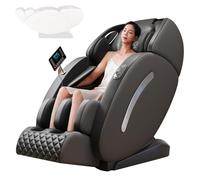 LFFTBK Poltrona Massaggiante, Poltrona Reclinabile Salvaspazio Con Binario SL Per Un Montaggio Senza Sforzo(Noir)