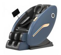 LFFTBK Poltrona Massaggiante Professionale con 60 Airbag, Gravità Zero 126+7°, Riscaldamento all'Artemisia, Altoparlanti Bluetooth HiFi, Massaggio Gambe e Piedi per il Benessere Totale(Blue)