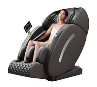 LFFTBK Poltrona Massaggiante Reclinabile, Nodi Per Massaggio Digitopressione, Ideale Per Alleviare Il Mal Di Schiena E Rilassare Sia Il Corpo Che La Mente.(Noir)