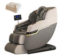 LFFTBK Sedia da massaggio per tutto il corpo, 4D massaggio Hot Pack funzione Multi Airbag spremere sedia da massaggio