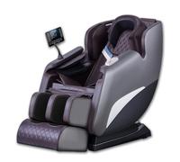 LFFTBK Sedia Da Massaggio, SL Rail Airbag Massaggio Riscaldamento Relax Casa Divano Massaggio Multifunzione(Noir)