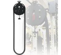 LFfwynog Allenatore di Corda Senza fine Allenatore di Corda con Resistenza Regolabile Palestra Domestica Corda Infinita Puleggia per Esercizi di Presa, Braccia, Schiena, coordinazione del Corpo