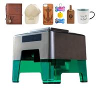 LFfwynog Macchina per Incisione Portatile, incisore Laser da Tavolo Controllo Windows o App Facile configurazione per Principianti per Legno/plastica/Ceramica/Vetro/Cibo