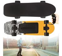 LFfwynog Skateboard Elettrico con Telecomando Wireless, 4 velocità, frenata fluida, capacità di carico di 150 kg, autonomia di 16 miglia, Design con Maniglia per Un Facile Trasporto StyleE