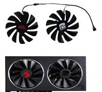 LFGOZSD 2 Pezzi/Set di dissipatore Fai da Te FDC10U12S9-C, Ventola Raffreddamento Video GPU per Scheda Grafica VGA Powercolor AX RX 5700XT 5700 8GBD6-3DHR