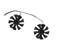 LFGOZSD 2 Pezzi/Set, Ventola Grafica GA91S2H per Scheda Video Radeon PowerColor Red Devil Dragon AX RX 480 470 580 Raffreddamento GA91B2U