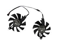 LFGOZSD 2 Pezzi/Set Ventola per Scheda Video Grafica con Fori di Montaggio da 75 mm Diametro e 88 per AFOX Radeon RX 6500XT per Mingzhou 580 2048SP