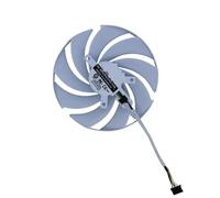 LFGOZSD Dispositivo di Raffreddamento Video VGA GPU Ventola della Scheda Grafica per MSI per RTX 4080 4070 4060 4070Ti per Gaming X per Slim Bianco 16 GB, PLD10020B12H(1 Piece A Fan)