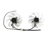 LFGOZSD per POWERCOLOR per Radeon RX6600 6600XT 6650XT per Ventola di Ricambio per Scheda Grafica Hellhound FD10015H12D(A Pair of Fans)