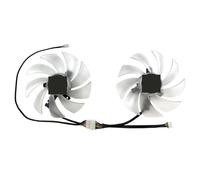 LFGOZSD per POWERCOLOR per Radeon RX7600 7600XT 7650 per Ventola di Ricambio per Scheda Grafica Hellhound FD10015H12D(A Pair of Fans)