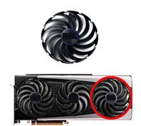 LFGOZSD per Sapphire per Radeon RX6800 6800XT 6900XT per Scheda Grafica Nitro Ventola di Ricambio FDC10U12D9-C(Right Fan)