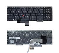 LFGOZSD Tastiera Sostitutiva per Laptop Compatibile con Lenovo IBM per ThinkPad E530 E545 E535 E530C(with Mouse Joystick)
