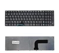 LFGOZSD Tastiera US/RU per ASUS 0KN0-E02RU06 04GNV32KRU00-6 0KN0-FN2RU03 0KN0-J71RU01 04GN0K1KRU00-1 AEKJ3700020 9J.N2J82.60R Nero(RU Small Keycap)
