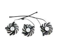 LFGOZSD Ventola della Scheda Grafica GPU 4PIN 85MM CF-12915S per Inno3d per Geforce RTX3070TI 3080 3080TI 3090 per Ichill X3/X4(Silver)