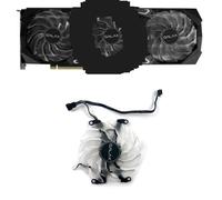 LFGOZSD Ventola di Raffreddamento 87mm 4pin RTX3060ti 3080 3090 GPU Fan per Scheda Grafica Galax KFA2 RTX 3060 3090Ti SG (Funzione OC 1-Click)(B)