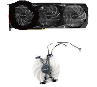 LFGOZSD Ventola di Raffreddamento 87mm 4pin RTX3070 3080 3090 GPU Fan per Scheda Grafica Galax KFA2 RTX 3060 3070 Ti SG (Funzione OC 1 clic)(A)