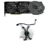 LFGOZSD Ventola di Raffreddamento 87mm 4pin RTX3070 3080 3090 GPU Fan per Scheda Grafica Galax KFA2 RTX 3060 3070 Ti SG (Funzione OC 1 clic)(C)