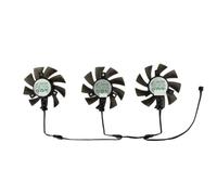 LFGOZSD Ventola di Raffreddamento per schede Video Fai da Te GA81S2U GA81B2U Diametro 75 mm 3 Pezzi/Set per Powercolor Red Devil RX 480 8 GB RX570 4