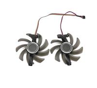 LFGOZSD Ventola di Raffreddamento Sostitutiva PVA080E12R RX5500 RX5600 da 85 mm per ASROCK per ventole per schede Video grafiche Radeon RX 5500 5600 XT Phantom Gaming(White)