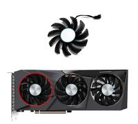 LFGOZSD Ventola di Raffreddamento Sostitutiva T128010SU da 75 mm per Gigabyte per Radeon RX 6600 6700 XT RTX 3070 Ti per della Scheda Video Eagle Graphics(A-Fan)