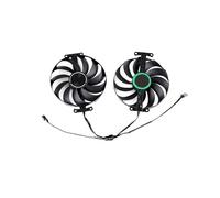 LFGOZSD Ventola di Raffreddamento T129215SU da 95 mm per ASUS Dual GeForce RTX 3060 3070 Ti V2 OC Edition 8 GB, Ventola per Scheda Video FDC10U12S9-C CF1010U12S(Black 2-Fan T12)