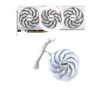 LFGOZSD Ventola GPU 95MM 6PIN FD10015M12D RX7700XT 7800 7900 XT OC per Ventola Scheda Grafica Sapphire Pure Radeon RX 7700(B)